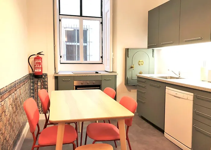 Apartament Sj1d Heart Of Baixa With New A/c * Stylish Lizbona