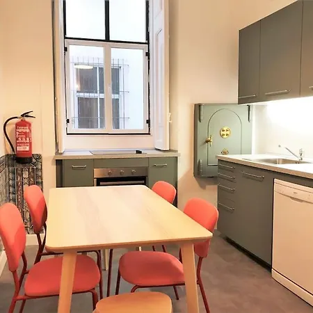 Sj1d Heart Of Baixa With New A/c * Stylish Apartment Lisbon