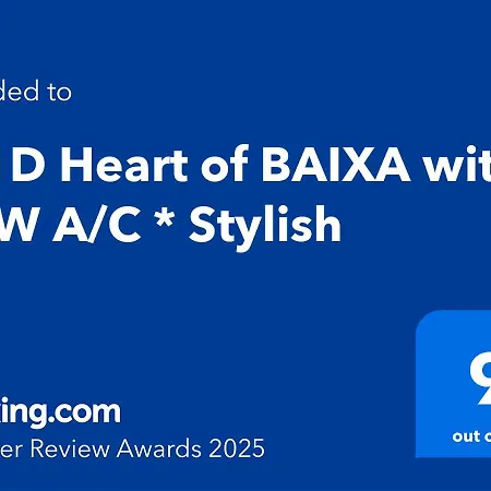 Sj1d Heart Of Baixa With New A/c * Stylish Lisbon